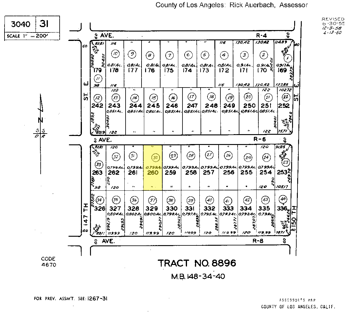 .80 acres of land for sale in Littlerock, CA. Los Angeles. Great