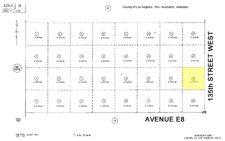 Plat Map  [CLICK] to enlarge.