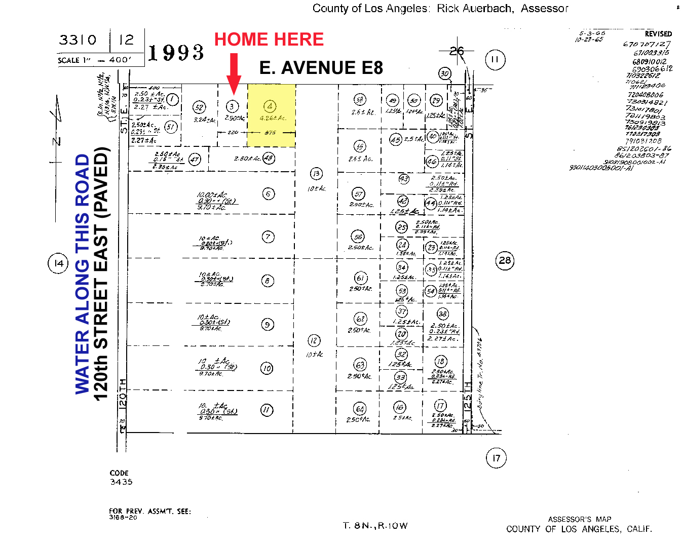 Lanscaster California land for sale by owner