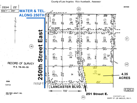 Plat Map  [CLICK] to enlarge.