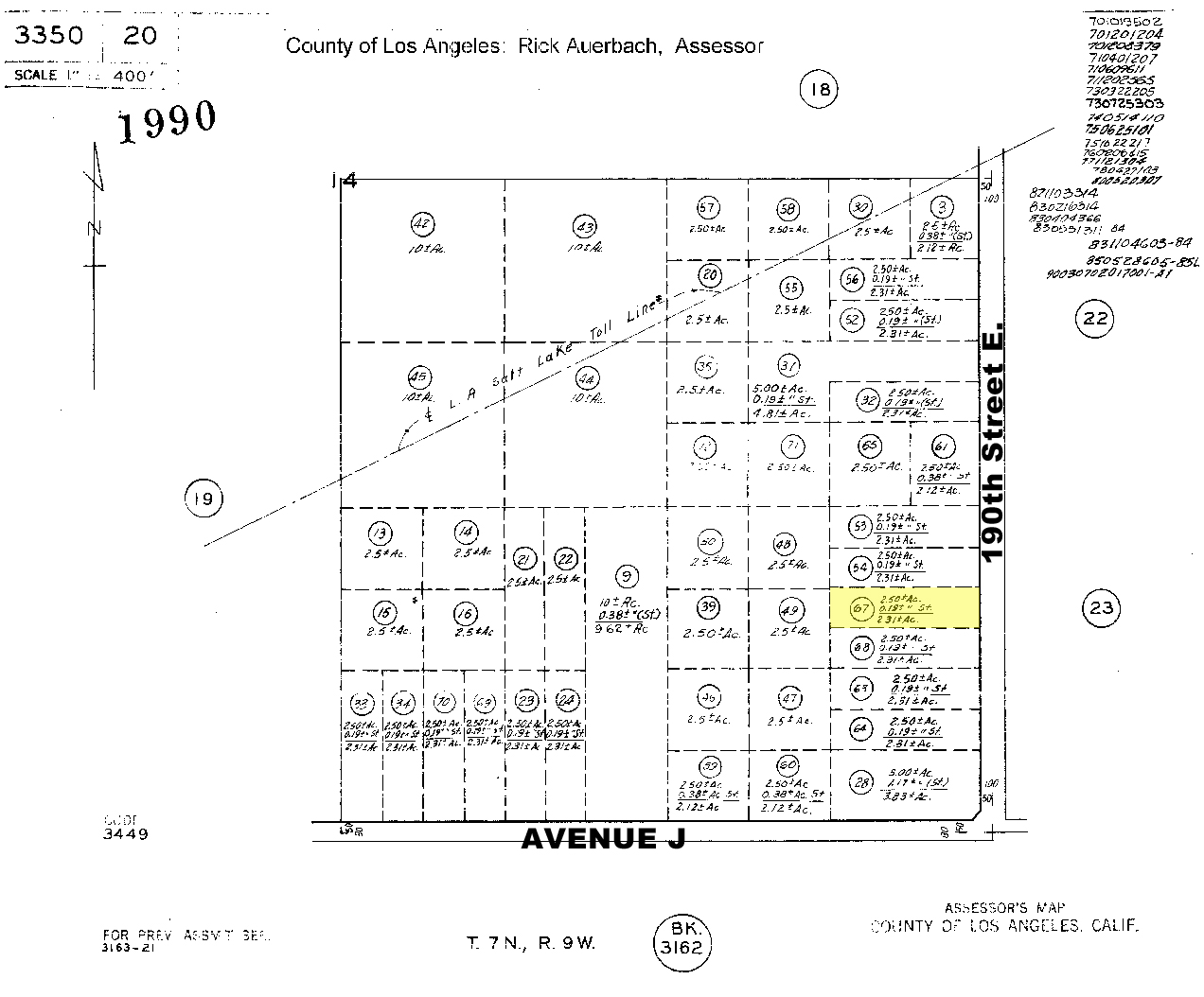Lancaster land for sale in California. Lancaster, California.