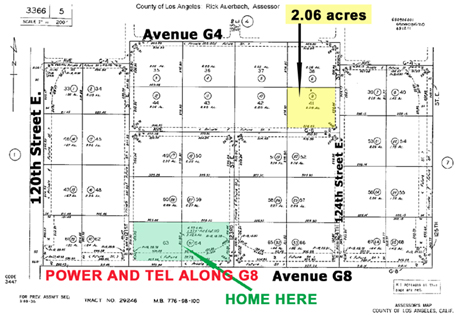 Plat Map from the County Assessor