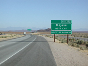 2.5 acres North of the 58 Freeway in Mojave, California for $14,900.