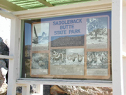 Saddleback Butte State Park  CLICK to enlarge image.